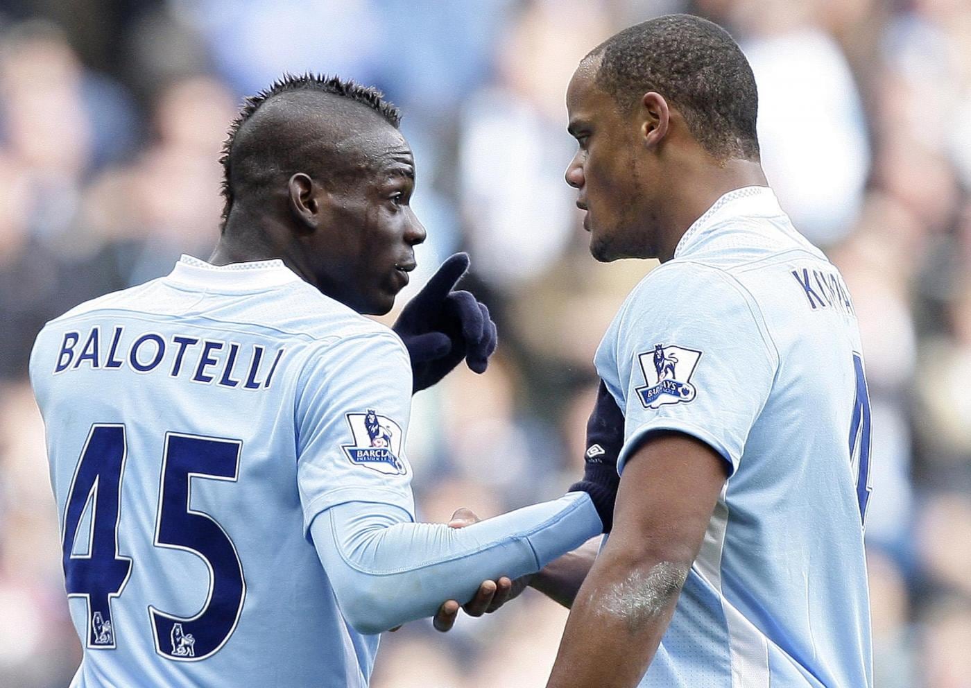 balotelli non giocherà manchester city manchester united