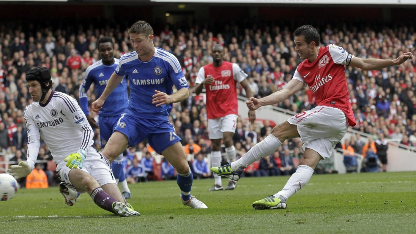 robin van persie calciatore dell'anno in premier league