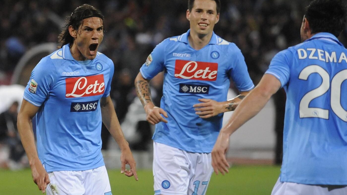 cavani hamsik muriel di michele