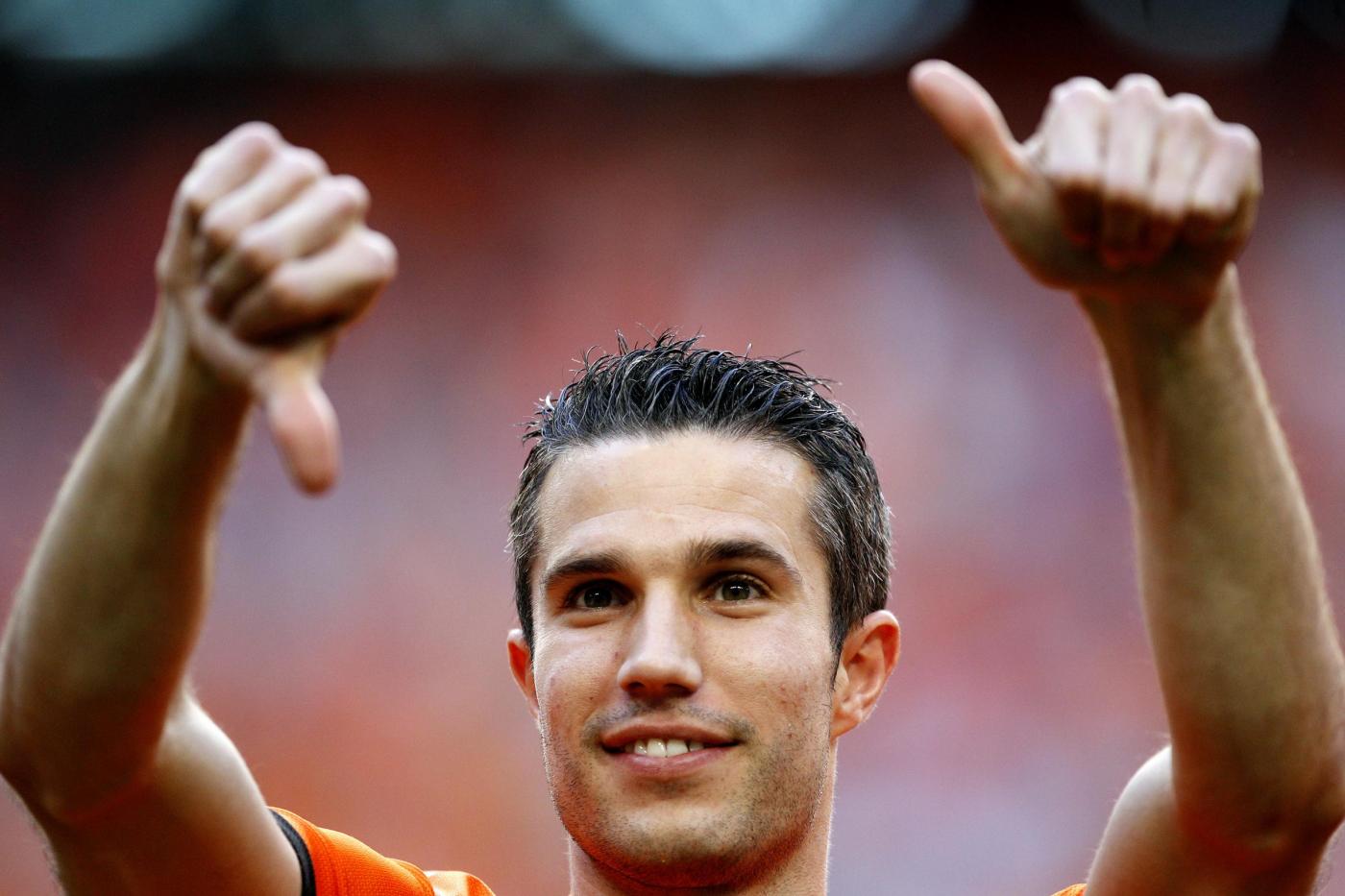 Van Persie in Olanda-Bulgaria