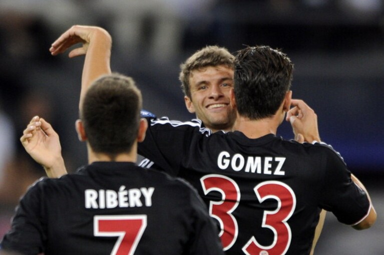 Bayern Monaco-Zurigo: Gomez, Muller e Ribery
