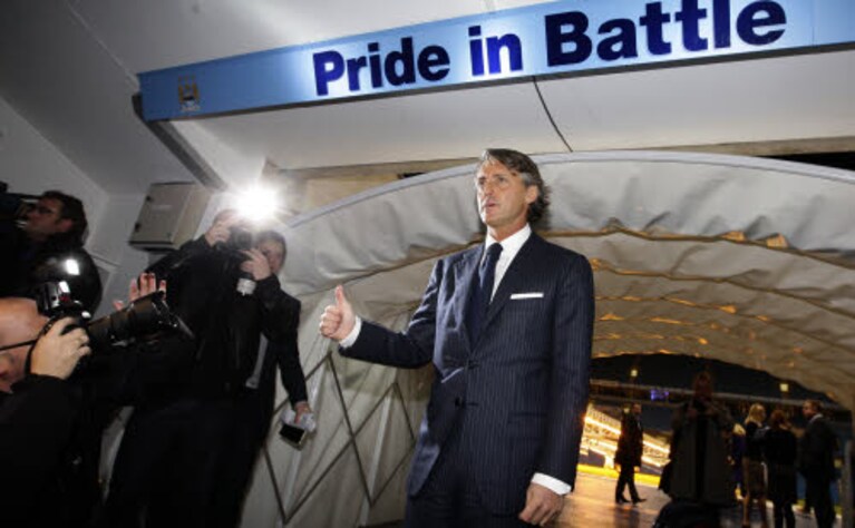 Mancini a Manchester