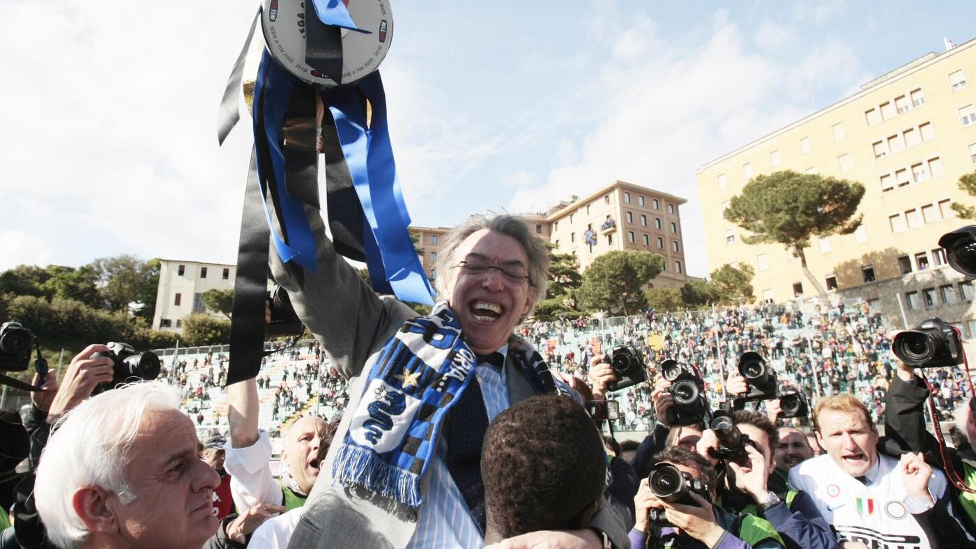 Moratti in trionfo