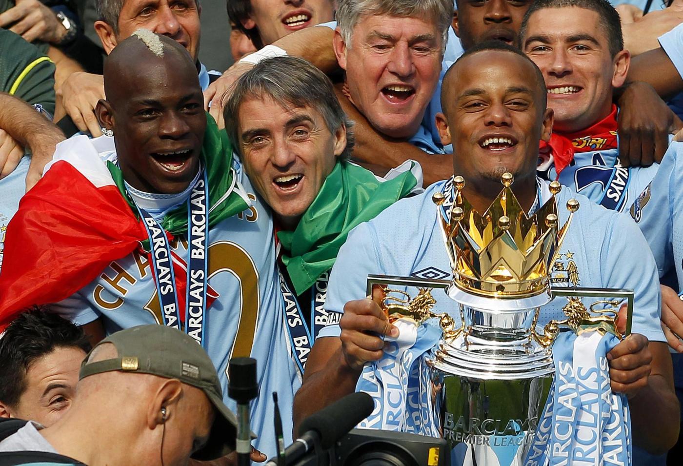 scudetti in europa Mancini e il City