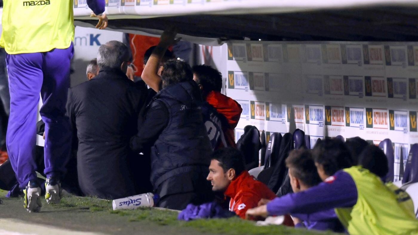 la versione di ljajic, rossi scatenato anche negli spogliatoi.