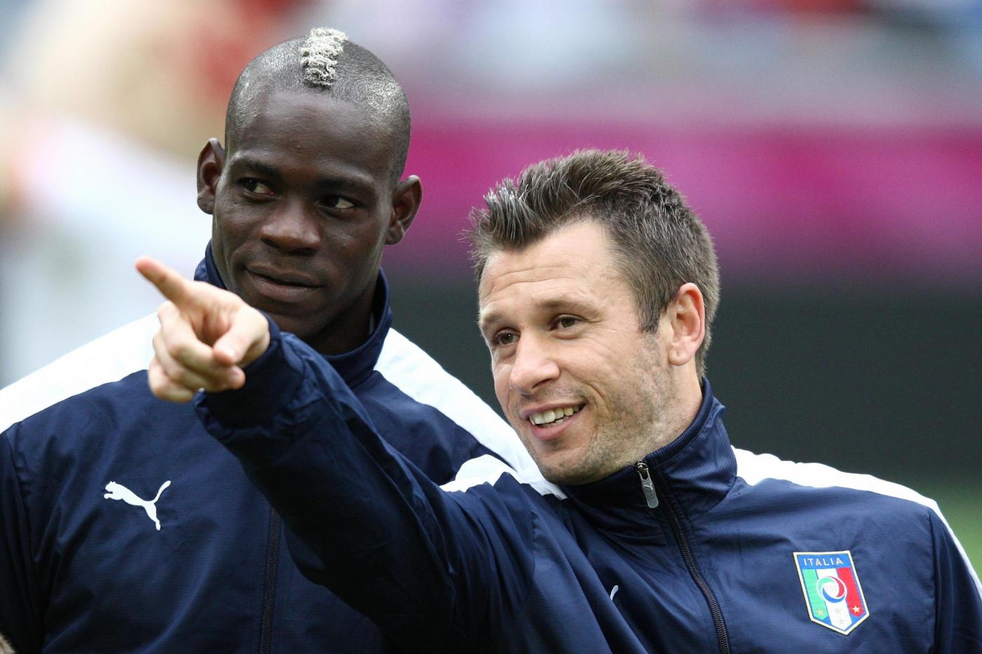 Balotelli e Cassano