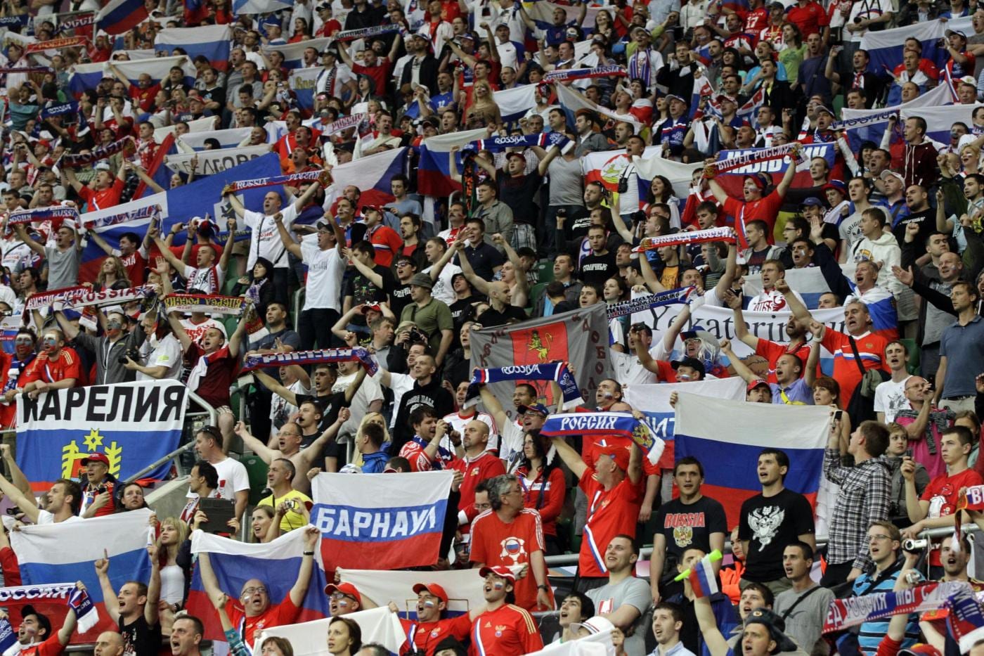 I tifosi della Russia