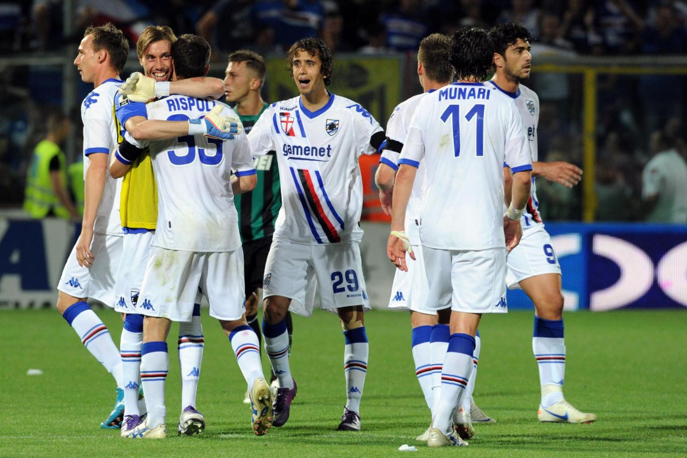 verona-varese 1-1 sassuolo-sampdoria 1-1