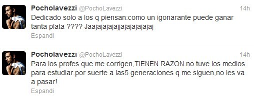 I tweet del Pocho Lavezzi