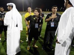 a sorpresa l'al wasl ha esonerato diego armando maradona, 8° nello scorso campionato.