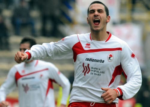 Leonardo Bonucci ai tempi del Bari
