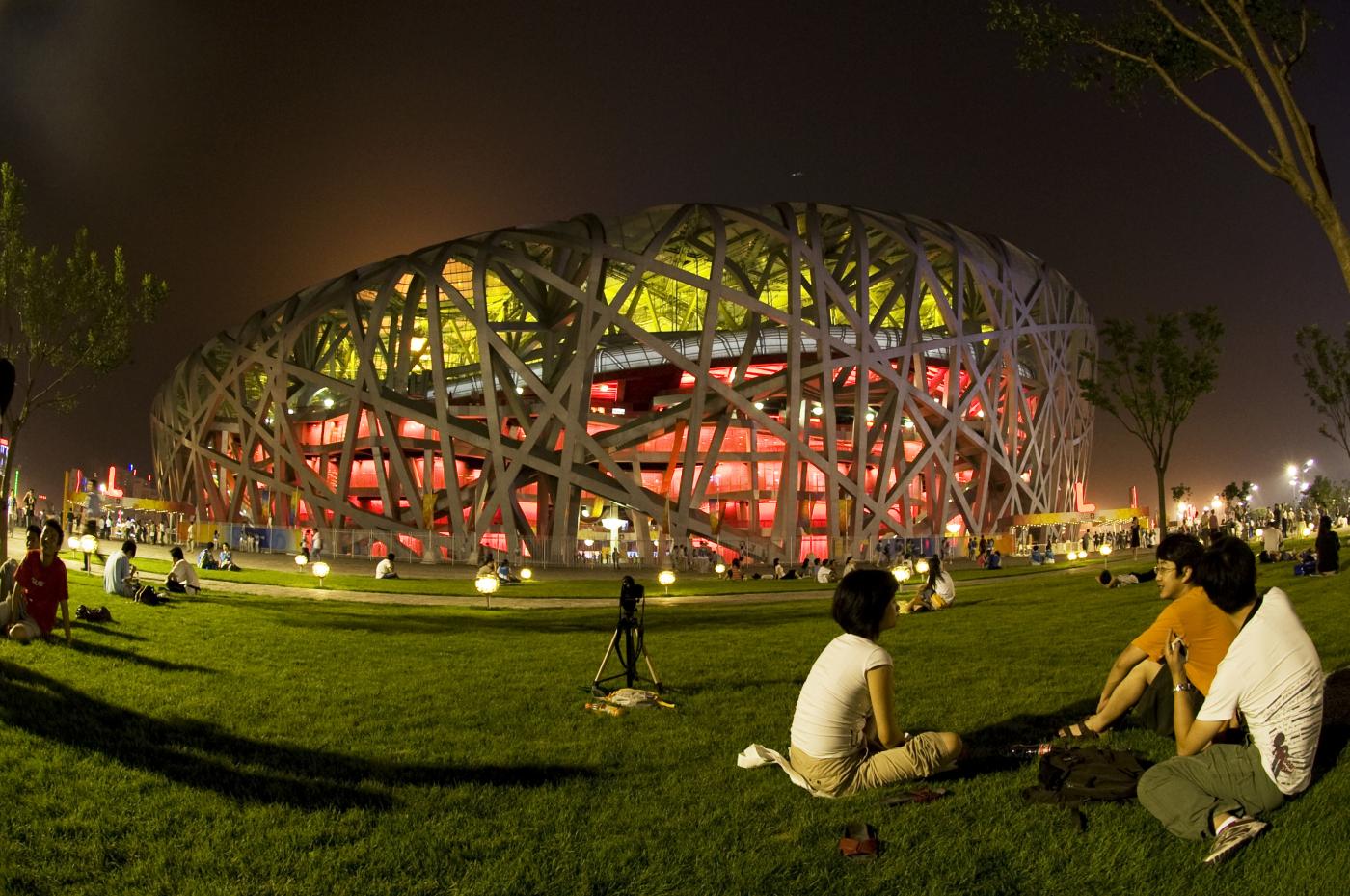 Il Bird's Nest che ha ospitato l'ultima Supercoppa Italiana