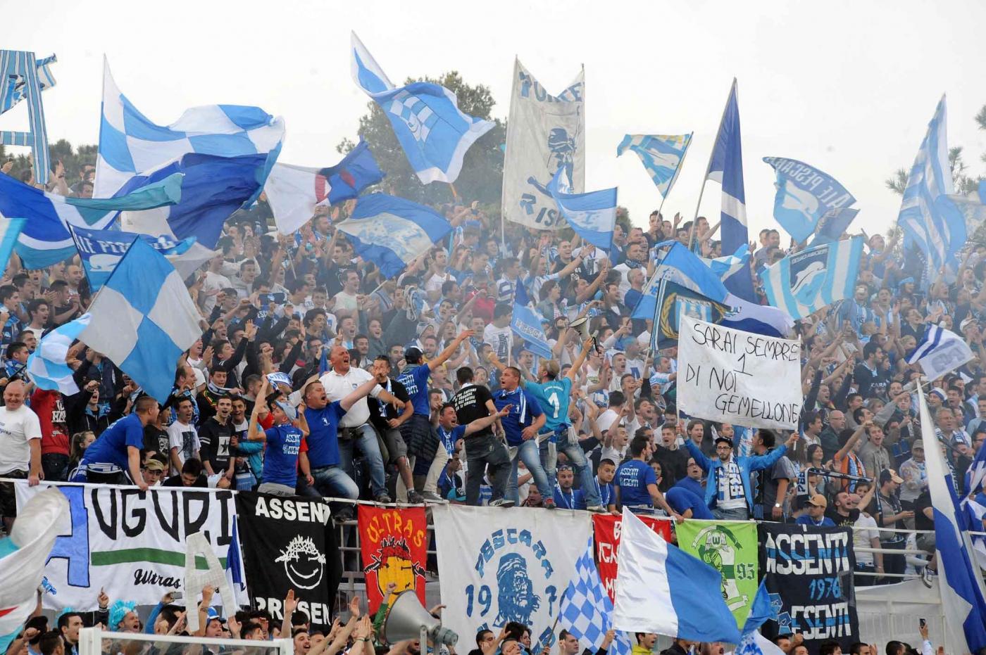 La tifoseria abruzzese
