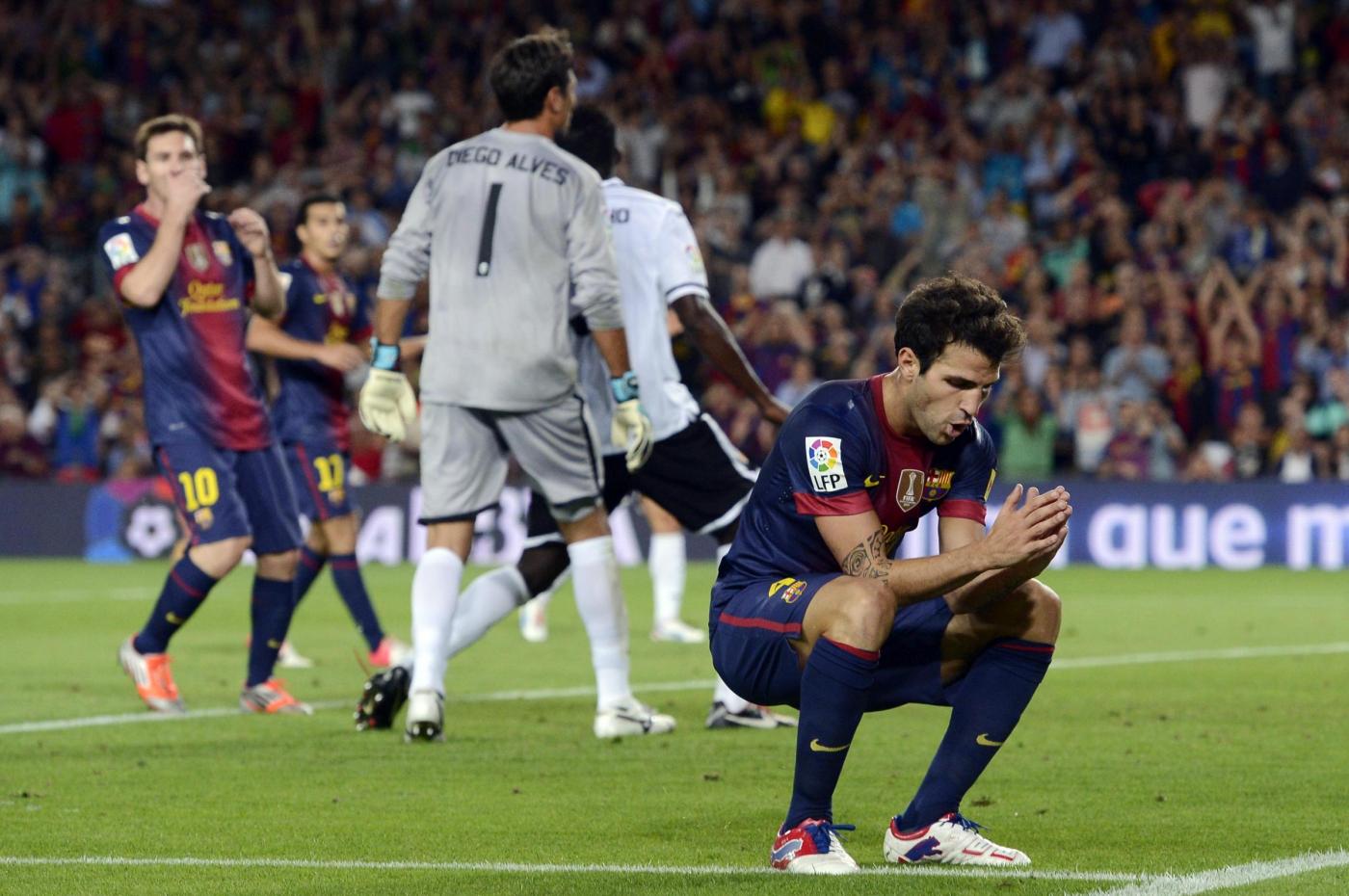 Cesc Fabregas gela il Milan