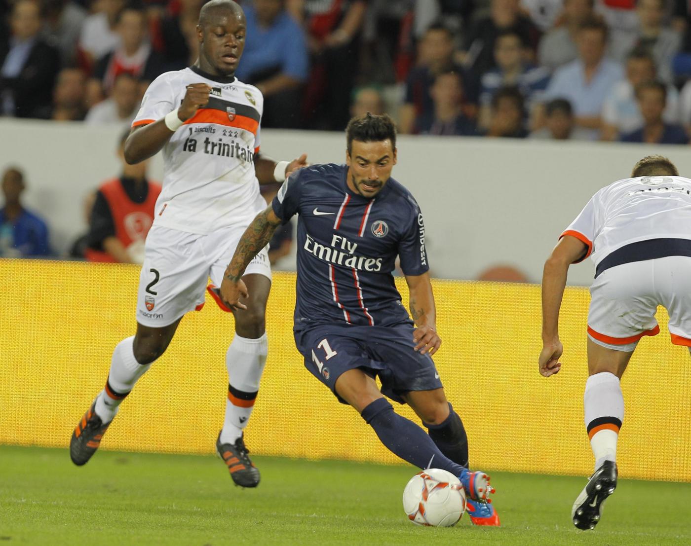 Lavezzi infortunato