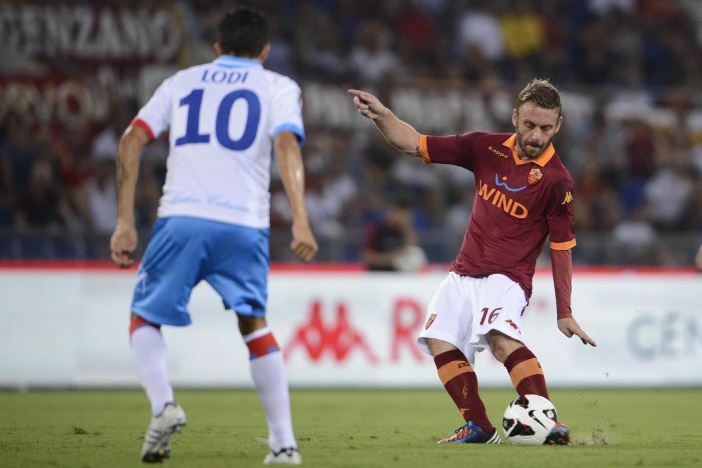 ancelotti pensa al centrocampista della roma