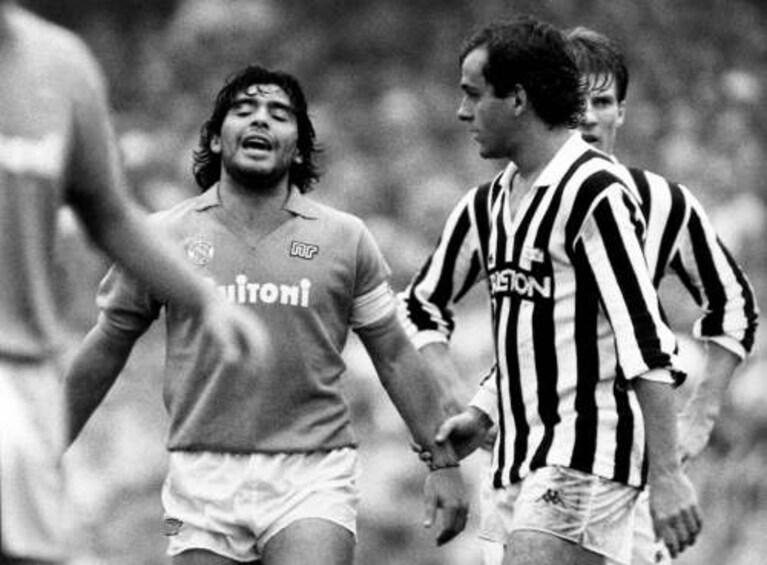 juvenapoli maradona Platini