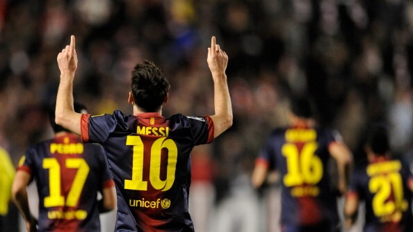 messi supera i 300 gol in carriera