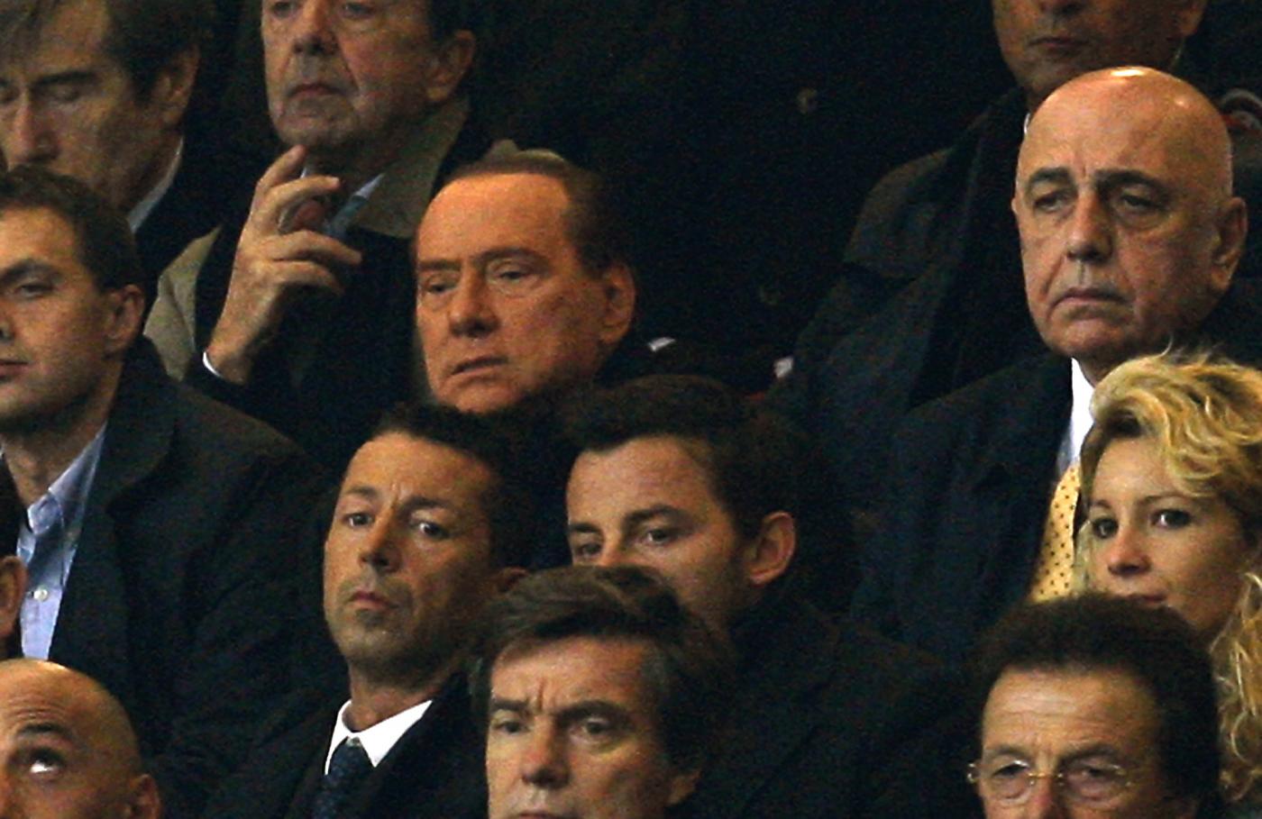 Silvio Berlusconi e Adriano Galliani