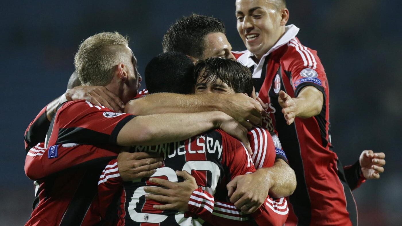 champions league 2013, el shaarawy emanuelson pazzini abbiati shirokov hulk