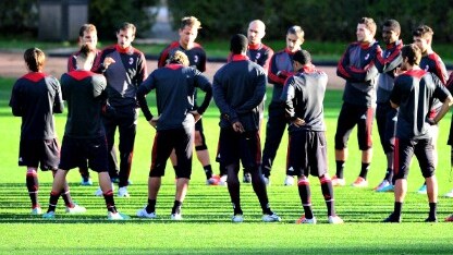 il presidente dà la carica al milan