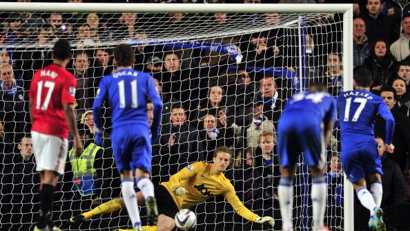 in capital one cup gli uomini di roberto di matteo battono 5-4 ai tempi supplementari gol di hazard, ramires, sturridge.