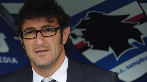 Il tecnico della Sampdoria Ciro Ferrara a inizio partita