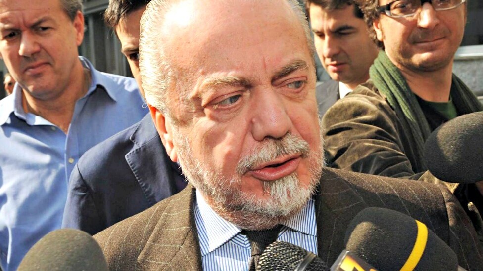 il presidente del Napoli