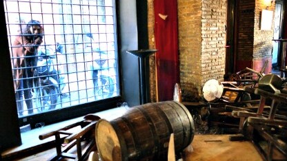 il pub di Campo de' Fiori devastato
