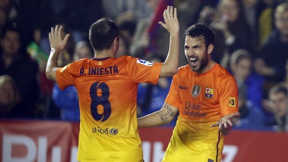 Il Barcellona contro il Levante ha giocato con 11 calciatori della cantera