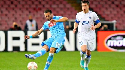 mesto del napoli in azione