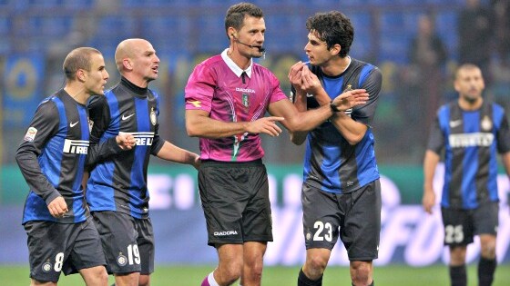 i giocatori dell'Inter