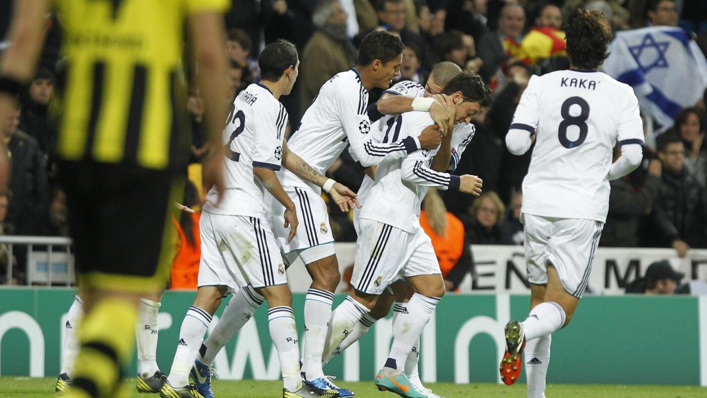 Il Borussia Dortmund continua a stupire in Champions League. I tedeschi pareggiando 2-2 al 'Bernabeu' mantengono il primo posto nel Gruppo D.