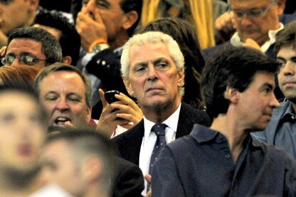 tronchetti provera in tribuna a san siro