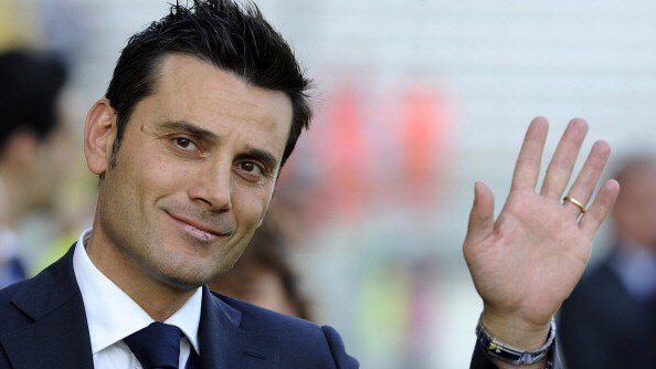 Montella saluta i tifosi