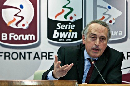 giancarlo abete della federcalcio