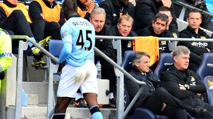 mancini ignora balotelli