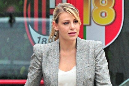 barbara berlusconi nella sede del milan