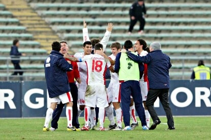 i giocatori del bari