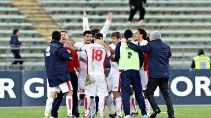 i giocatori del bari