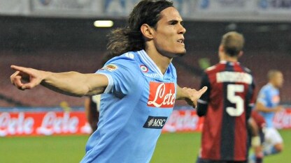 il matador in gol contro il bologna