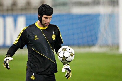 il portiere del chelsea cech
