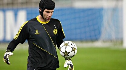 il portiere del chelsea cech
