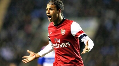 l'attaccante dell'arsenal
