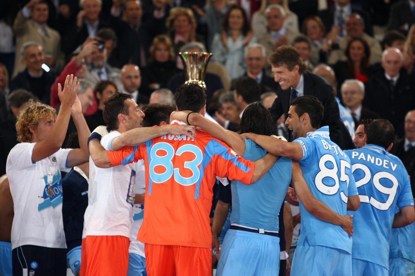 il napoli ha vinto la coppa italia