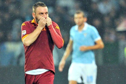 de rossi fuori nel derby