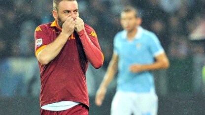 de rossi fuori nel derby