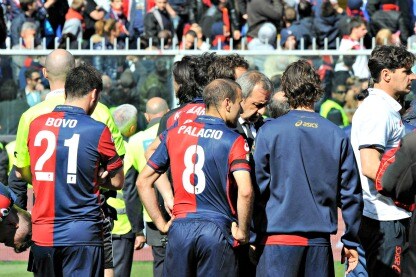 i disordini in genoa-siena