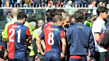 i disordini in genoa-siena