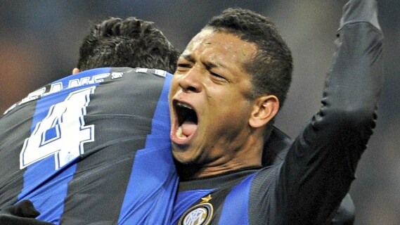 milito abbraccia guarin